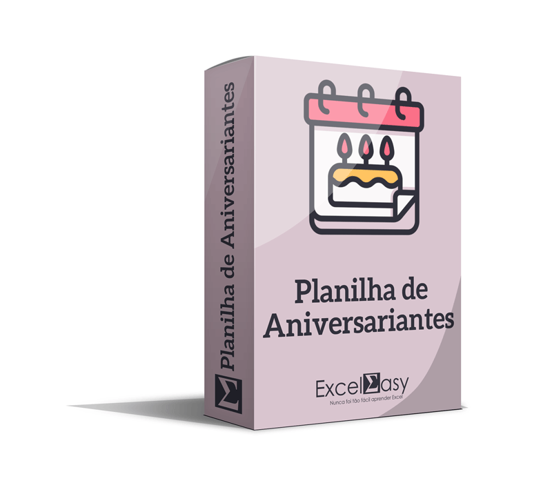 tabela de aniversariantes para editar